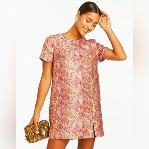 NWT MESTIZA NEW YORK Short Sleeves Crew Neckline Isolde Mini Dress Sz 10